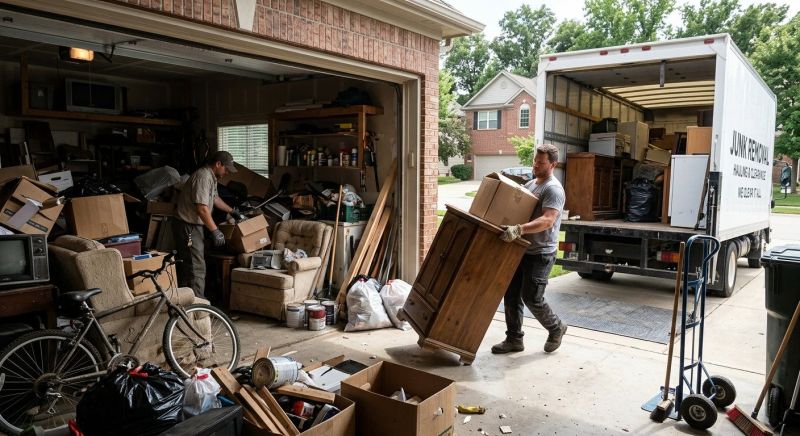 Garage Junk Hauling in Roseville, CA