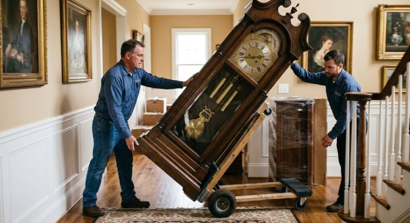 Grandfather Clock Moving in Gastonia, NC