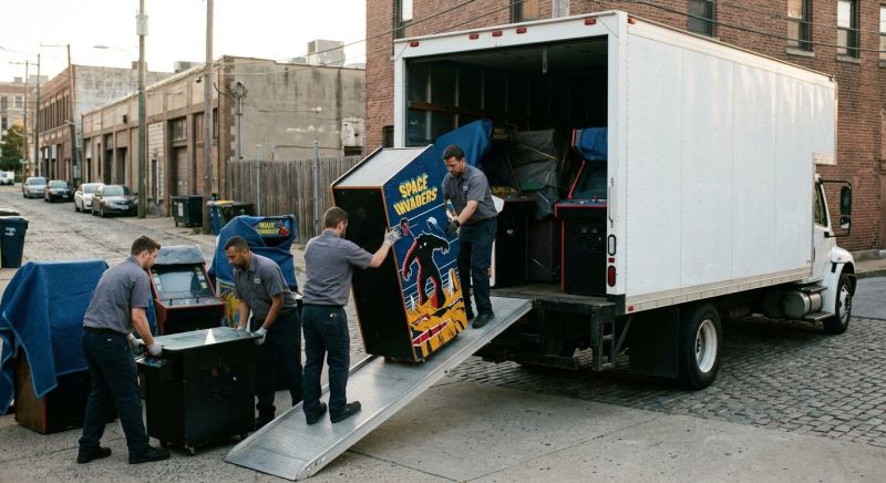 Arcade Game Moving in Gastonia, NC