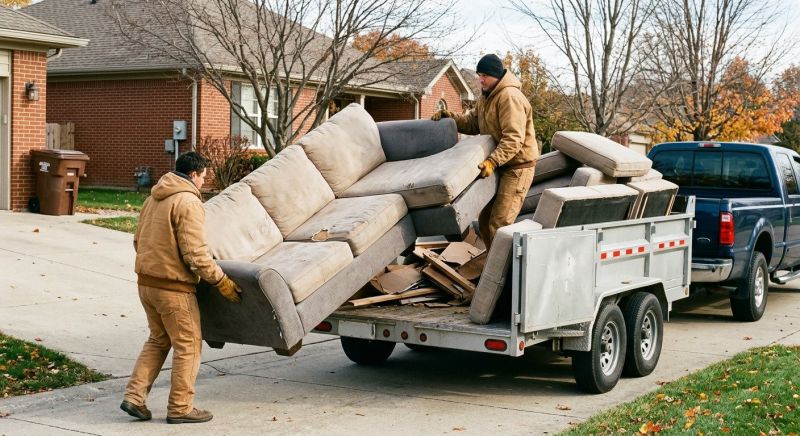 Couch Disposal in Roseville, CA