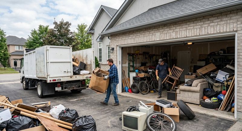Garage Junk Hauling in Roseville, CA