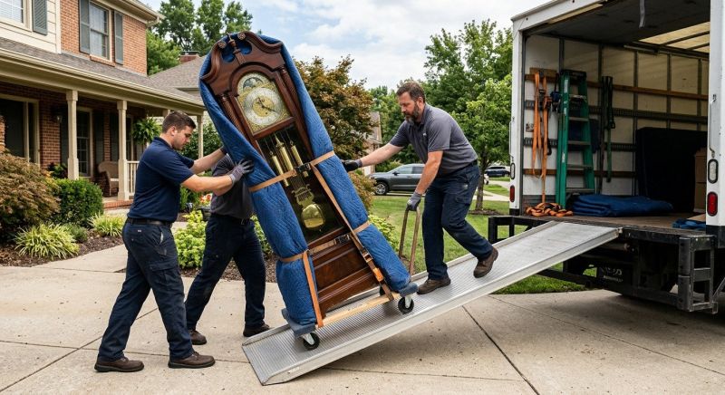 Grandfather Clock Moving in Gastonia, NC