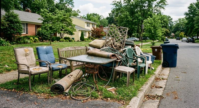 Patio Furniture Removal in Chico, CA