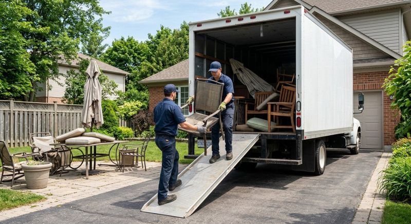 Patio Furniture Removal in Auburn, CA