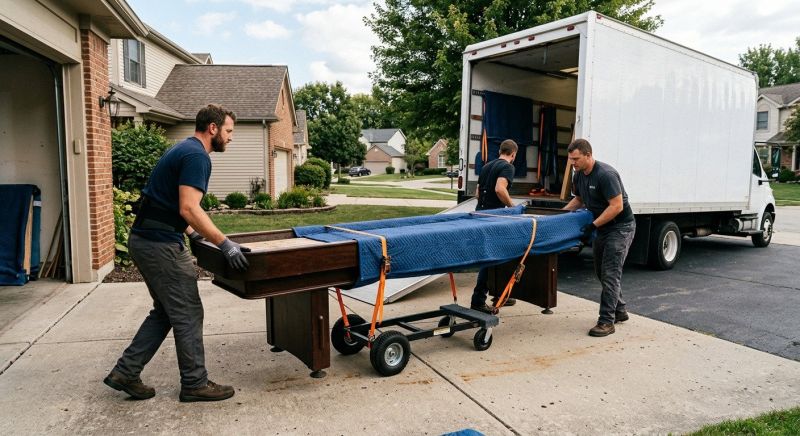 Shuffleboard Table Moving in Charlotte, NC
