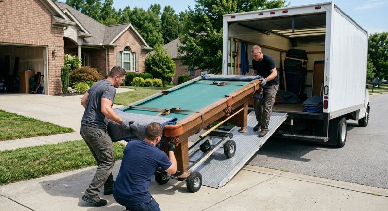 Shuffleboard Table Moving in Fort Mill, SC