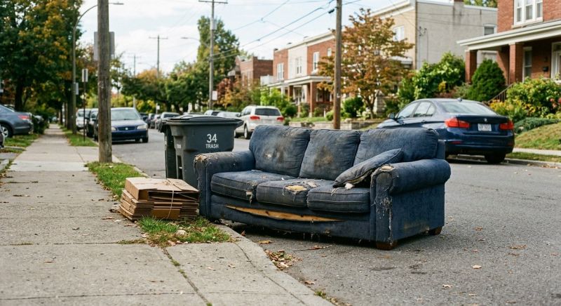 Sofa Disposal in Roseville, CA